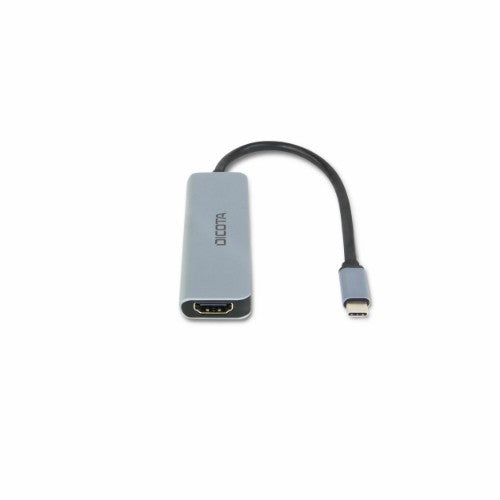 DICOTA D32060 interface hub USB Type-C Silver