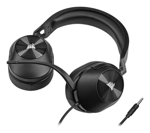 Corsair HS55 STEREO Headset Wired Head-band Gaming Carbon