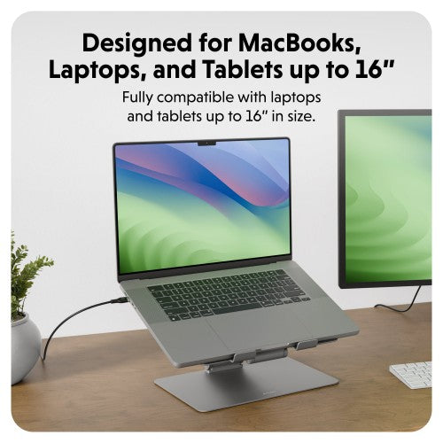 HYPER HS1150GYGL laptop stand Grey 40.6 cm (16")