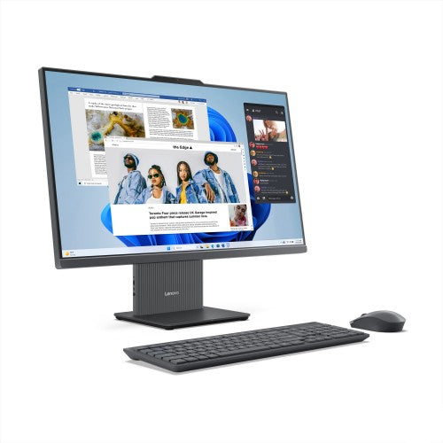 Lenovo IC AIO 27 R7 7735HS 16GB 512GB GREY AMD Ryzen™ 7 68.6 cm (27") 1920 x 1080 pixels All-in-One PC DDR5-SDRAM SSD Windows 11 Home Wi-Fi 6 (802.11ax)