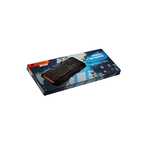 Canyon Fobos keyboard Gaming USB Black, Orange