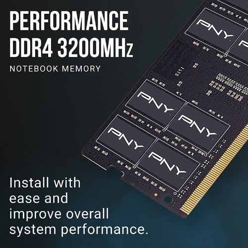 PNY Performance memory module 16 GB 1 x 16 GB DDR4 260-pin SO-DIMM
