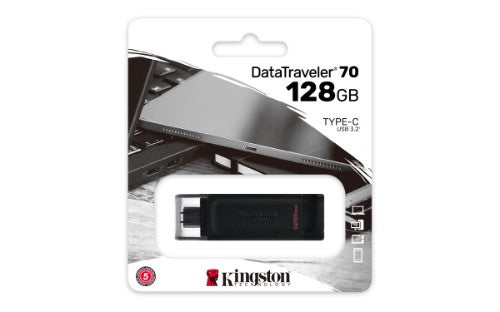 Kingston Technology DataTraveler 128GB USB-C 3.2 Gen 1 70