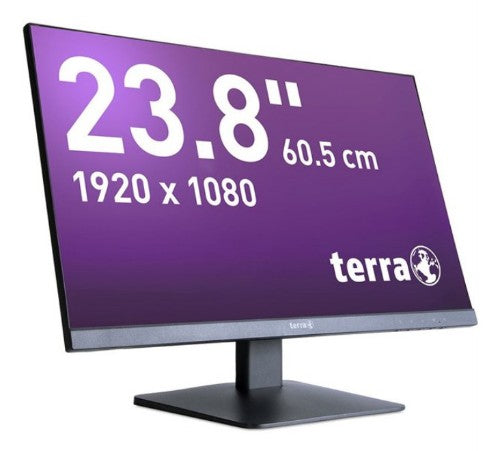 TERRA 3030261 computer monitor 60.5 cm (23.8") 1920 x 1080 pixels Full HD LCD Black