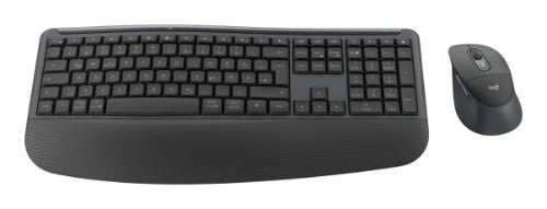 Logitech Signature Comfort Plus Combo MK880 keyboard Mouse included Universal RF Wireless + Bluetooth QWERTZ German Graphite