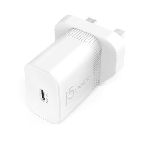j5create JUP1420-FN 20W PD USB-C® Wall Charger