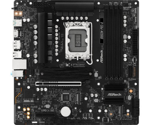 Asrock B860M Pro-A Intel B860 LGA 1851 (Socket V1) micro ATX