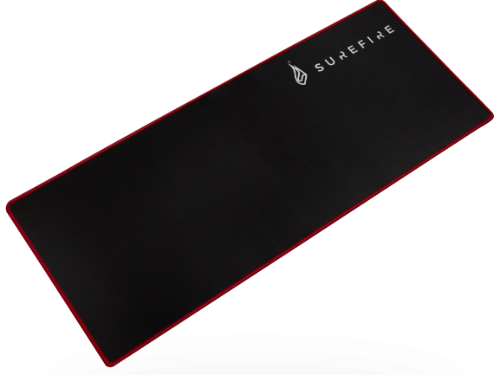 SureFire Silent Flight 680 Gaming mouse pad Black, Red