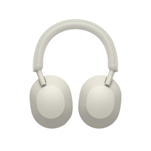 Sony WH-1000XM5 Noise Cancelling Wireless Headphones, 30 hours battery life, Overhead Bluetooth Headphones, Optimised for Alexa and Google Assistant, IOS and Android with Built-In Mic, in Silver