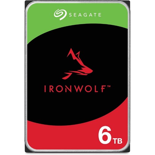 Seagate IronWolf ST6000VN006 internal hard drive 6 TB 5400 RPM 256 MB 3.5" Serial ATA III