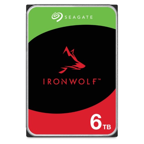 Seagate IronWolf ST6000VN006 internal hard drive 6 TB 5400 RPM 256 MB 3.5" Serial ATA III