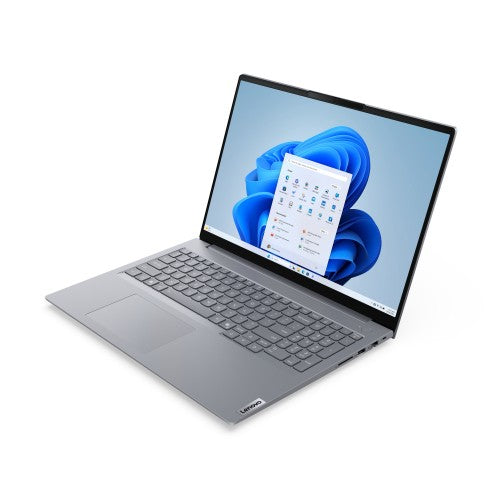 Lenovo ThinkBook 16 G8 IAL Intel Core Ultra 5 225U Laptop 40.6 cm (16") WUXGA 16 GB DDR5-SDRAM 512 GB SSD Wi-Fi 6E (802.11ax) Windows 11 Pro German Grey