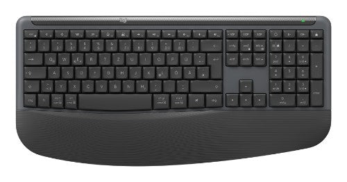 Logitech Signature Comfort Plus Combo MK880 keyboard Mouse included Universal RF Wireless + Bluetooth QWERTZ German Graphite