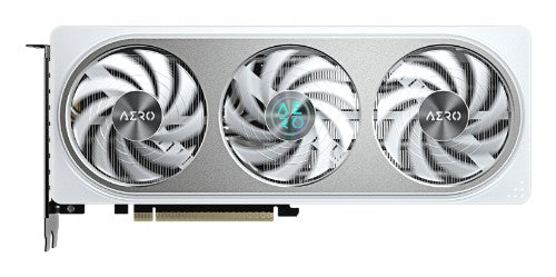 GIGABYTE GeForce RTX 5060 Ti AERO OC 16G Graphics Card - 16GB GDDR7, 128bit, PCI-E 5.0, 2647MHz Core Clock, 3 x DisplayPort, 1 x HDMI, GV-N506TAERO OC-16GD