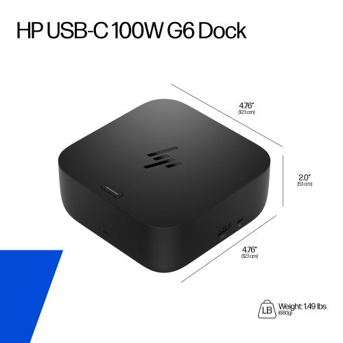 HP USB-C 100W G6 Dock