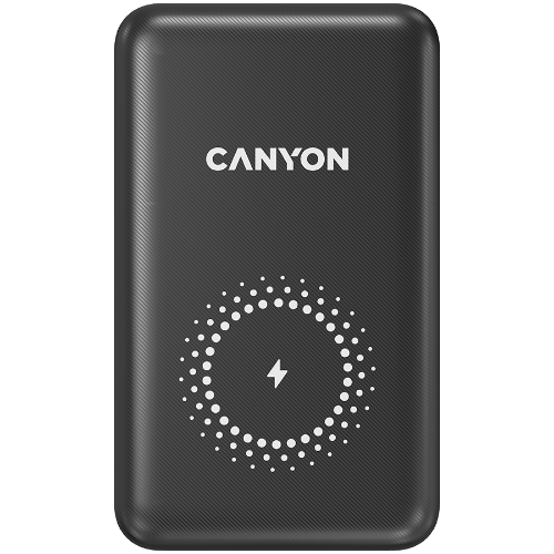 Canyon PB-1001 Lithium Polymer (LiPo) 10000 mAh Wireless charging Black