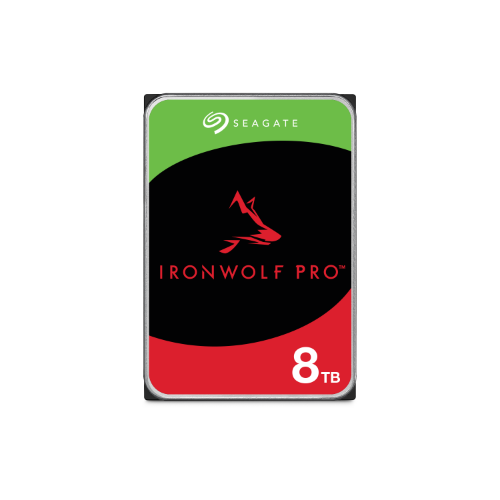 Seagate IronWolf Pro ST8000NT001 internal hard drive 8 TB 7200 RPM 256 MB 3.5" Serial ATA III