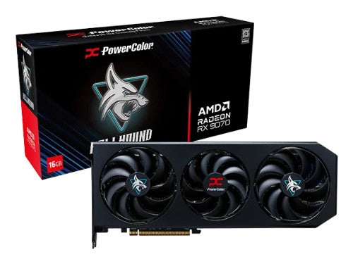 PowerColor Hellhound Radeon RX 9070 AMD 16 GB GDDR6