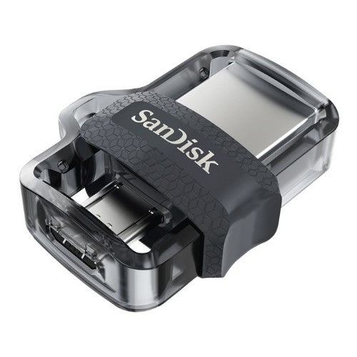 SanDisk 173384 USB flash drive 32 GB USB Type-A / Micro-USB Black, Transparent