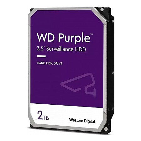 Western Digital Purple internal hard drive 2 TB 3.5" Serial ATA
