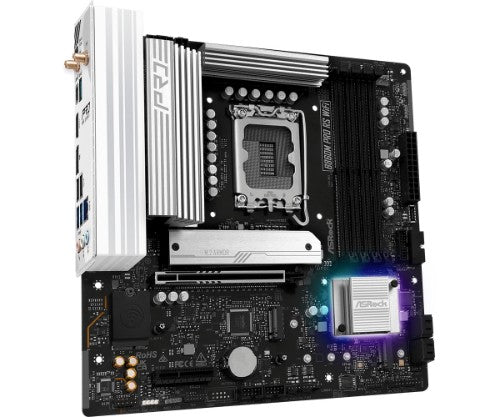 Asrock B860M Pro RS WiFi Intel B860 LGA 1851 (Socket V1) micro ATX