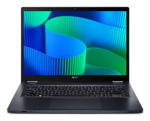 Acer TravelMate TMP414RN-54-TCO-75K1 Intel Core Ultra 7 155U Hybrid (2-in-1) 35.6 cm (14") Touchscreen WUXGA 16 GB DDR5-SDRAM 512 GB SSD Wi-Fi 6E (802.11ax) Windows 11 Pro Blue