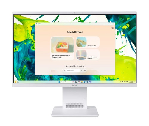 Acer Aspire S24-B All-in-One Desktop - Intel Ultra 5 226V, 16GB, 512GB SSD, Integrated Intel ARC Graphics, 23.8" Full HD, Windows 11, White