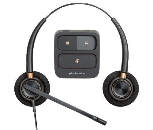 HP Poly EncorePro 520 Binaural Headset +Quick Disconnect