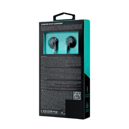 Canyon CNS-SBTHS1B headphones/headset Wireless In-ear Sports Micro-USB Bluetooth Black, Graphite