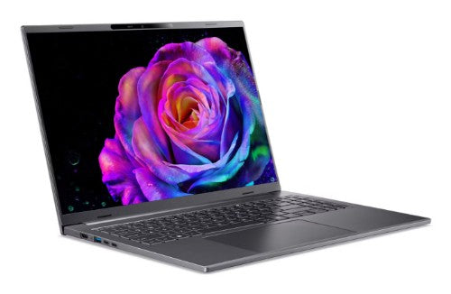 Acer Aspire 16 AI A16-52M-50M6 Intel Core Ultra 5 226V Laptop 40.6 cm (16") 2K 16 GB LPDDR5x-SDRAM 512 GB SSD Wi-Fi 7 (802.11be) Windows 11 Home Grey