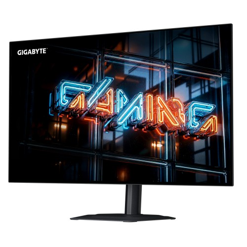 GIGABYTE MO27Q28GR 27” Glossy WOLED QHD Gaming Monitor - 2560 x 1440, 280Hz, 0.03ms, 335 cd/m², Display HDR True Black 500, HDMI 2.1, Displayport 1.4