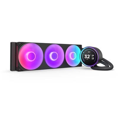 NZXT Kraken Elite 360 RGB Processor All-in-one liquid cooler 12 cm Black 1 pc(s)