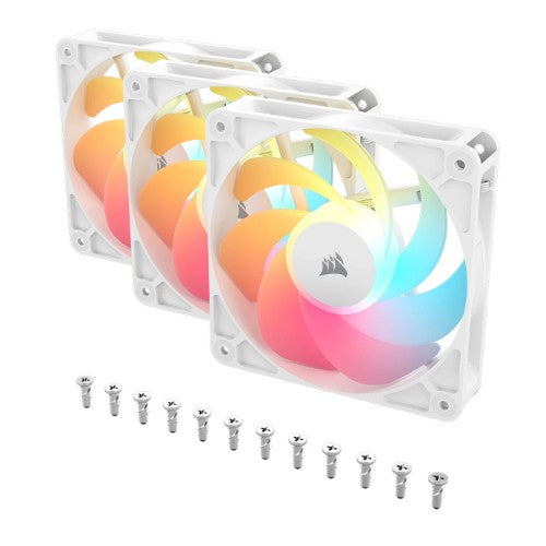 Corsair RS120-R ARGB Computer case Fan 12 cm White 3 pc(s)