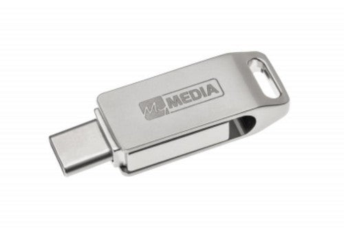 MyMedia MyDual USB 3.2 Gen 1 USB flash drive 128 GB USB Type-A / USB Type-C 3.2 Gen 1 (3.1 Gen 1) Silver