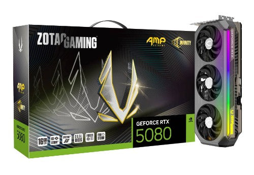 Zotac GAMING GeForce RTX 5080 AMP Extreme INFINITY NVIDIA 16 GB GDDR7