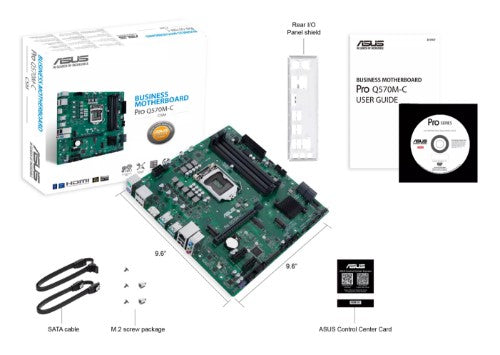 ASUS PRO Q570M-C/CSM Intel Q570 LGA 1200 (Socket H5) micro ATX