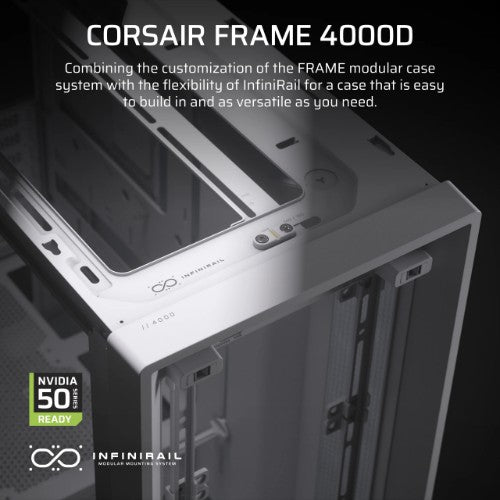 Corsair FRAME 4000D Midi Tower White
