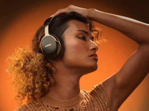 Bose 890101-0400 headphones/headset Wireless Head-band Calls/Music Bluetooth Black, Gold