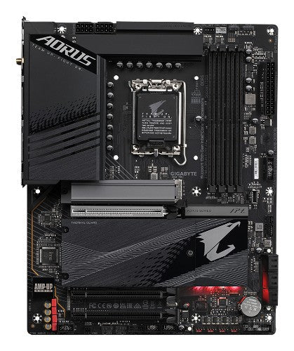 GIGABYTE Z790 AORUS ELITE AX Motherboard - Supports Intel Core 14th CPUs, 16*+2+１ Phases Digital VRM, up to 7600MHz DDR5 (OC), 4xPCIe 4.0 M.2, Wi-Fi 6E, 2.5GbE LAN, USB 3.2 Gen 2x2