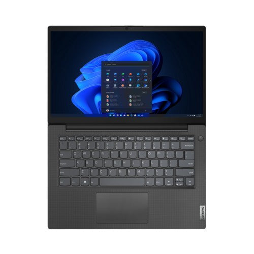 Lenovo V14 G4 AMN AMD Ryzen™ 5 7520U Laptop 35.6 cm (14") Full HD 8 GB LPDDR5-SDRAM 256 GB SSD Wi-Fi 6 (802.11ax) Windows 11 Pro UK English Black