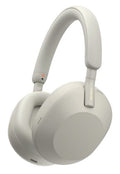 Sony WH-1000XM5 Noise Cancelling Wireless Headphones, 30 hours battery life, Overhead Bluetooth Headphones, Optimised for Alexa and Google Assistant, IOS and Android with Built-In Mic, in Silver