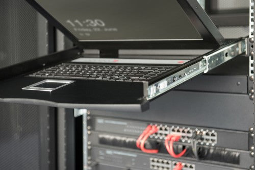 Digitus 19" LCD KVM Console, 16-Port Cat 5, US Keyboard