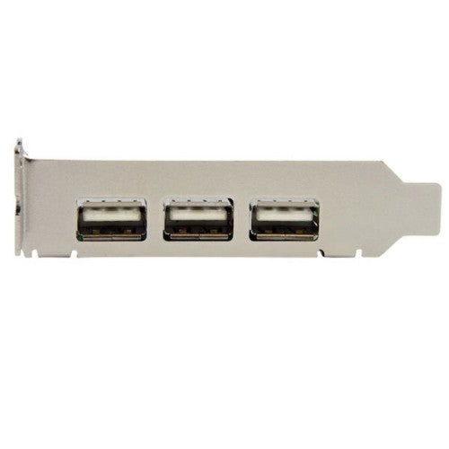 StarTech.com 4 Port PCI Express Low Profile High Speed USB Card