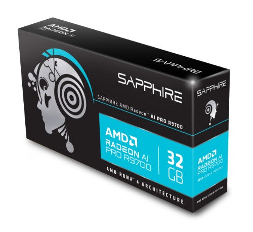 Sapphire AMD RADEON AI PRO R9700 32 GB GDDR6