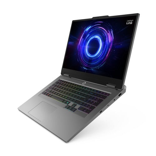 Lenovo LOQ 17IRX10 Intel® Core™ i7 i7-13650HX Laptop 43.9 cm (17.3") Full HD 16 GB DDR5-SDRAM 1 TB SSD NVIDIA® GeForce RTX™ 5050 Wi-Fi 6 (802.11ax) Windows 11 Home Grey English