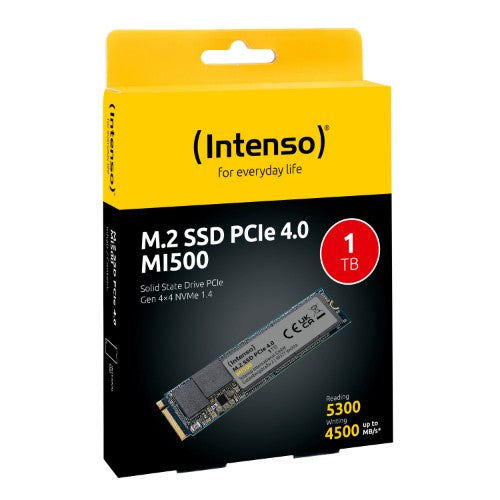 Intenso 3836460 internal solid state drive 1 TB M.2 PCI Express 4.0 NVMe
