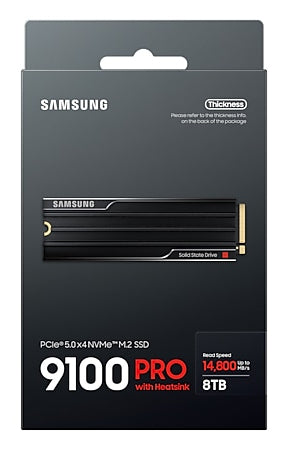 Samsung 9100 PRO 8 TB M.2 PCI Express 5.0 NVMe V-NAND