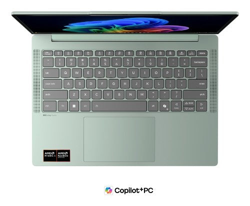 Lenovo IdeaPad Slim 5 14AGP11 Copilot+ PC AMD Ryzen™ AI 5 430 Laptop 35.6 cm (14") WUXGA 16 GB DDR5-SDRAM 512 GB SSD Wi-Fi 7 (802.11be) Windows 11 Home English Green, Grey