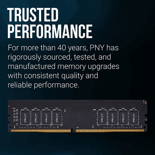 PNY MD8GSD43200-SI memory module 8 GB 1 x 8 GB DDR4 288-pin DIMM