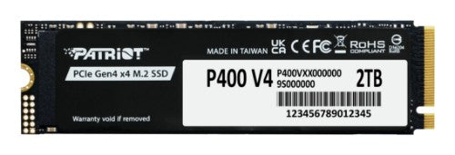 Patriot Memory P400 V4 2 TB M.2 PCI Express 4.0 NVMe